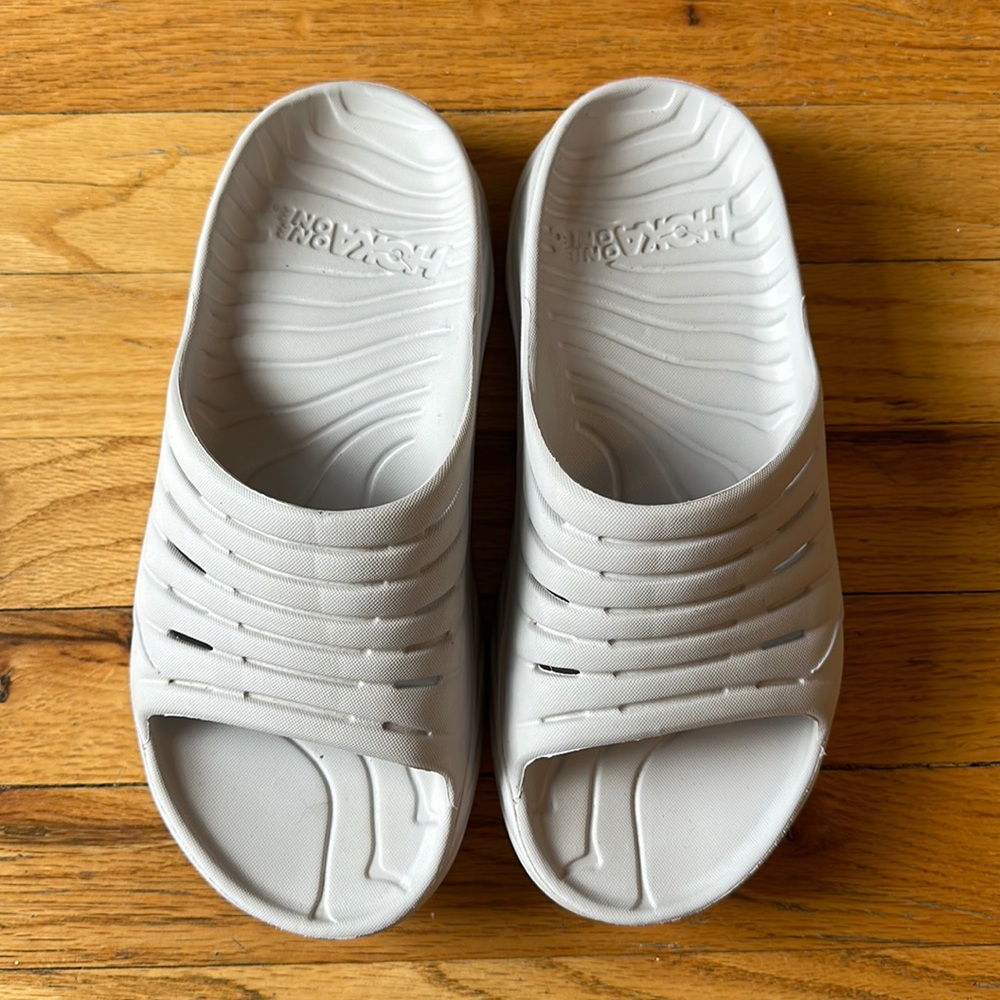HOKA one one recovery sandals